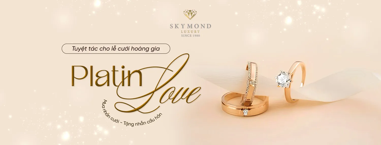 Banner chương trình nhẫn cưới Skymond