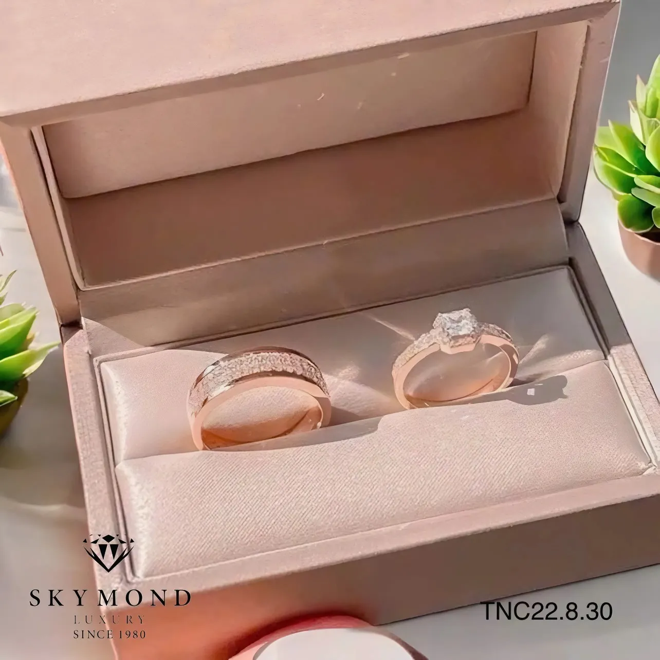 hình ảnh nhẫn cưới Skymond