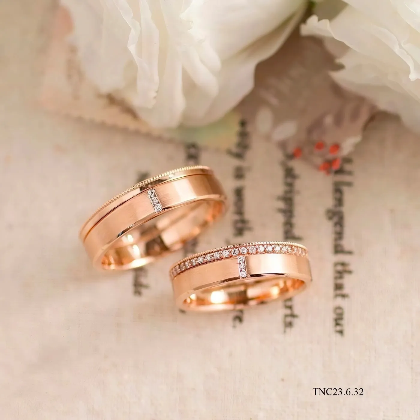 nhẫn cưới thiết kế