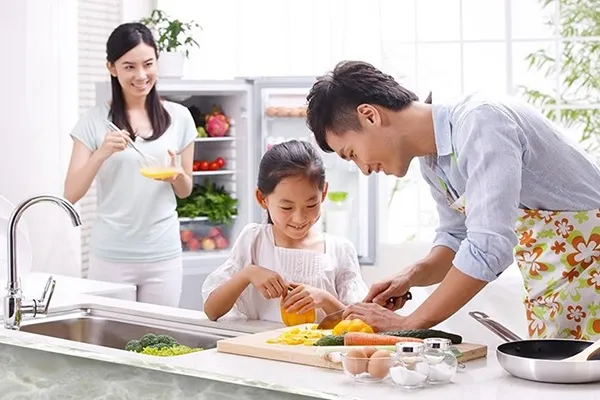 chủ động tham gia công việc nhà chồng