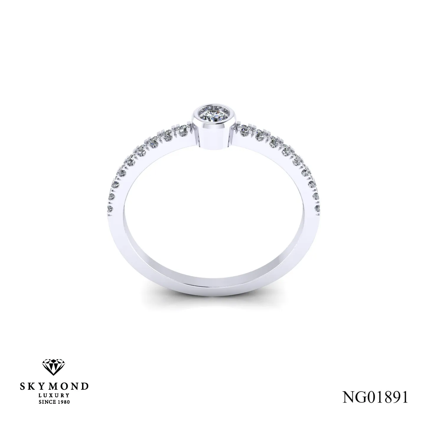 nhẫn cầu hôn skymond