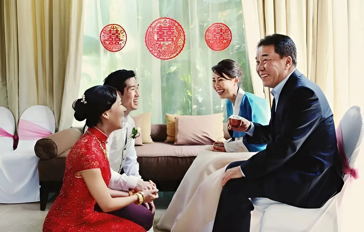 lễ lại mặt hai bên gia đình