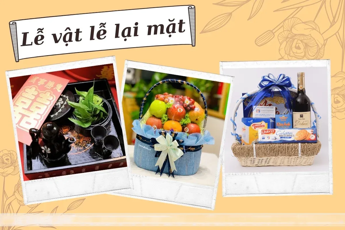 chuẩn bị quà cho lễ lại mặt