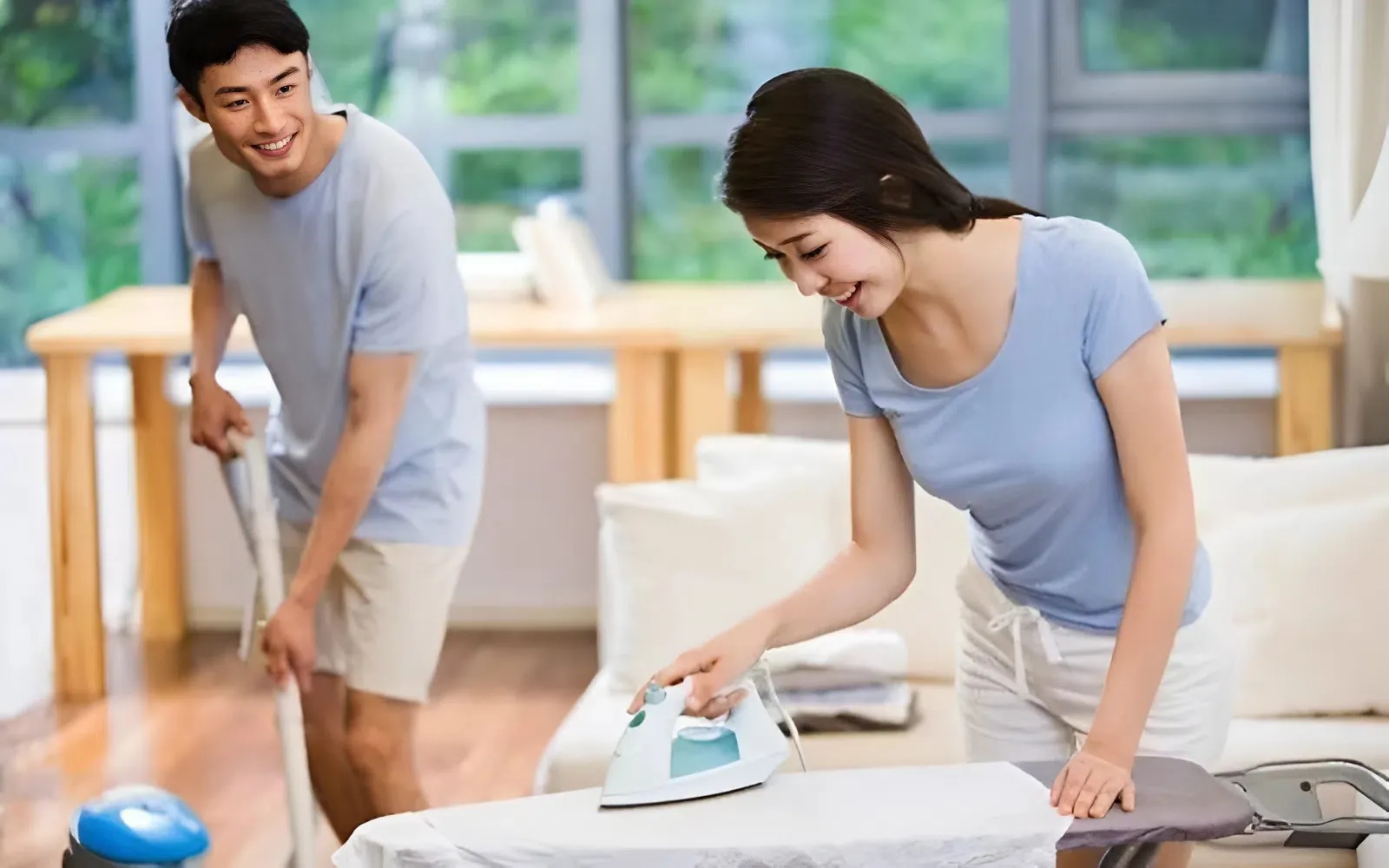 vợ chồng đồng hành