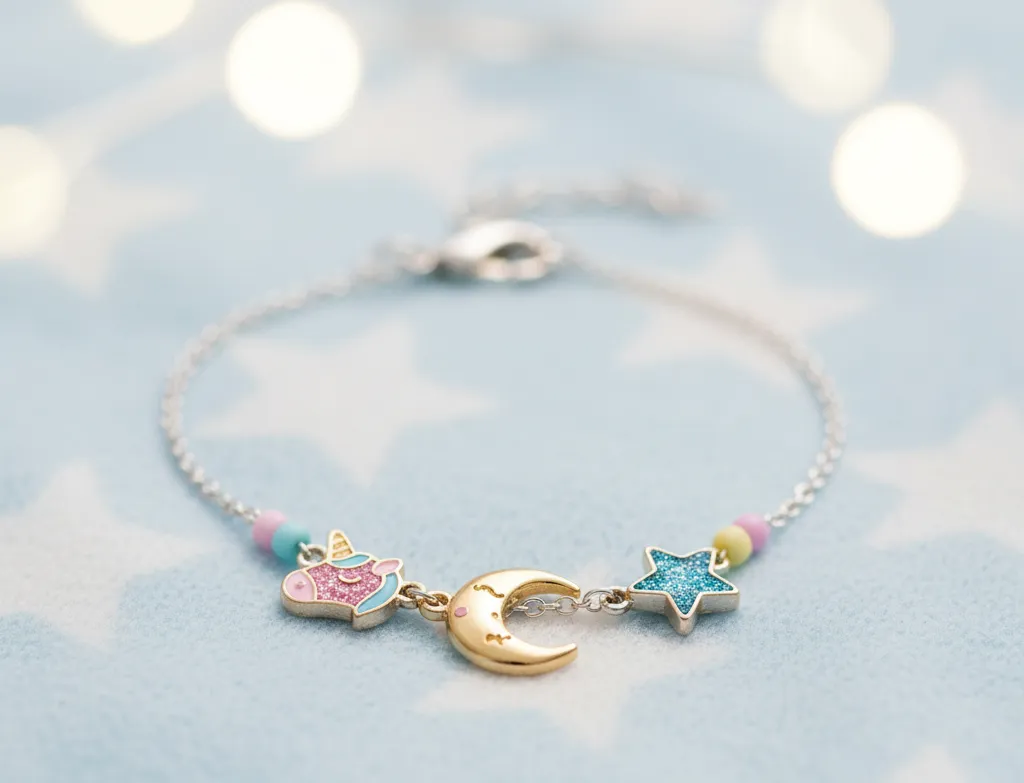 lắc tay bạc cho bé