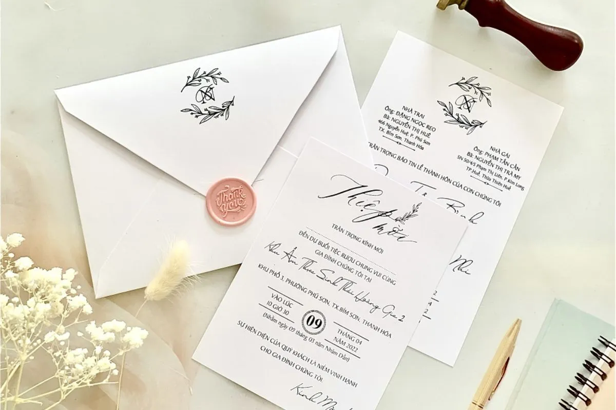 In Thiệp Cưới Ở Đâu Uy Tín? Chuẩn Bị A-Z