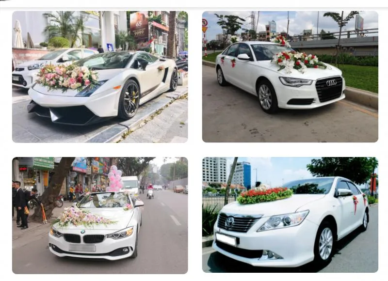 Thuê Xe Cưới Loại Nào? Phân Tích A-Z.