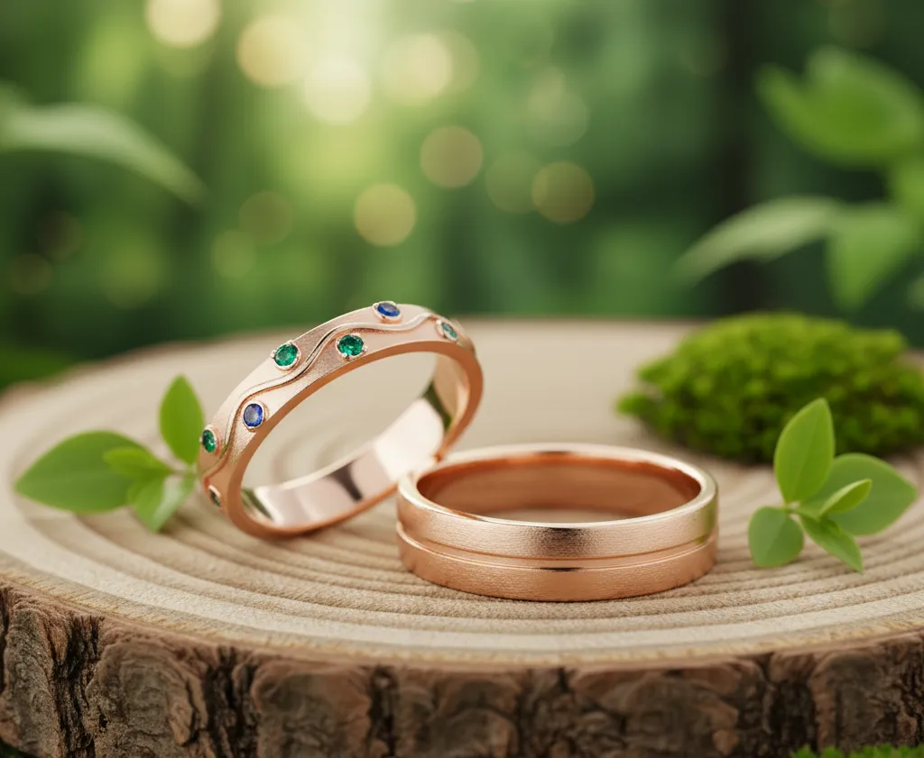 nhẫn cưới mệnh mộc