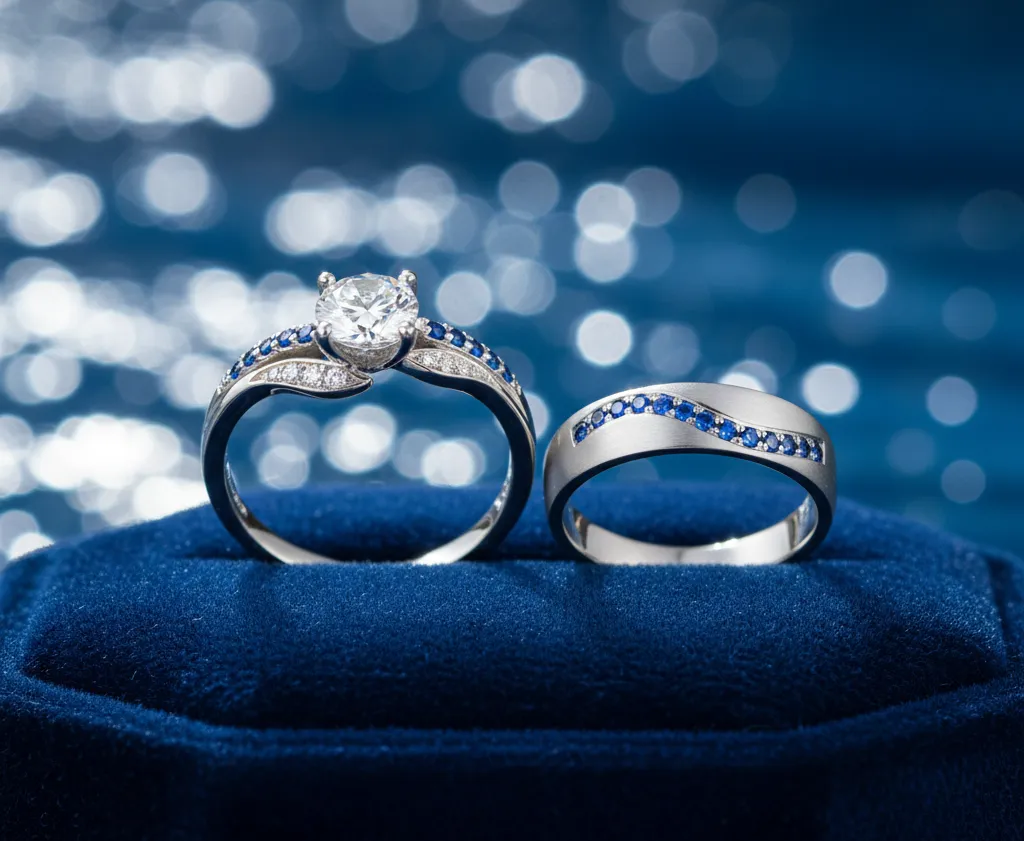 nhẫn cưới mệnh thủy