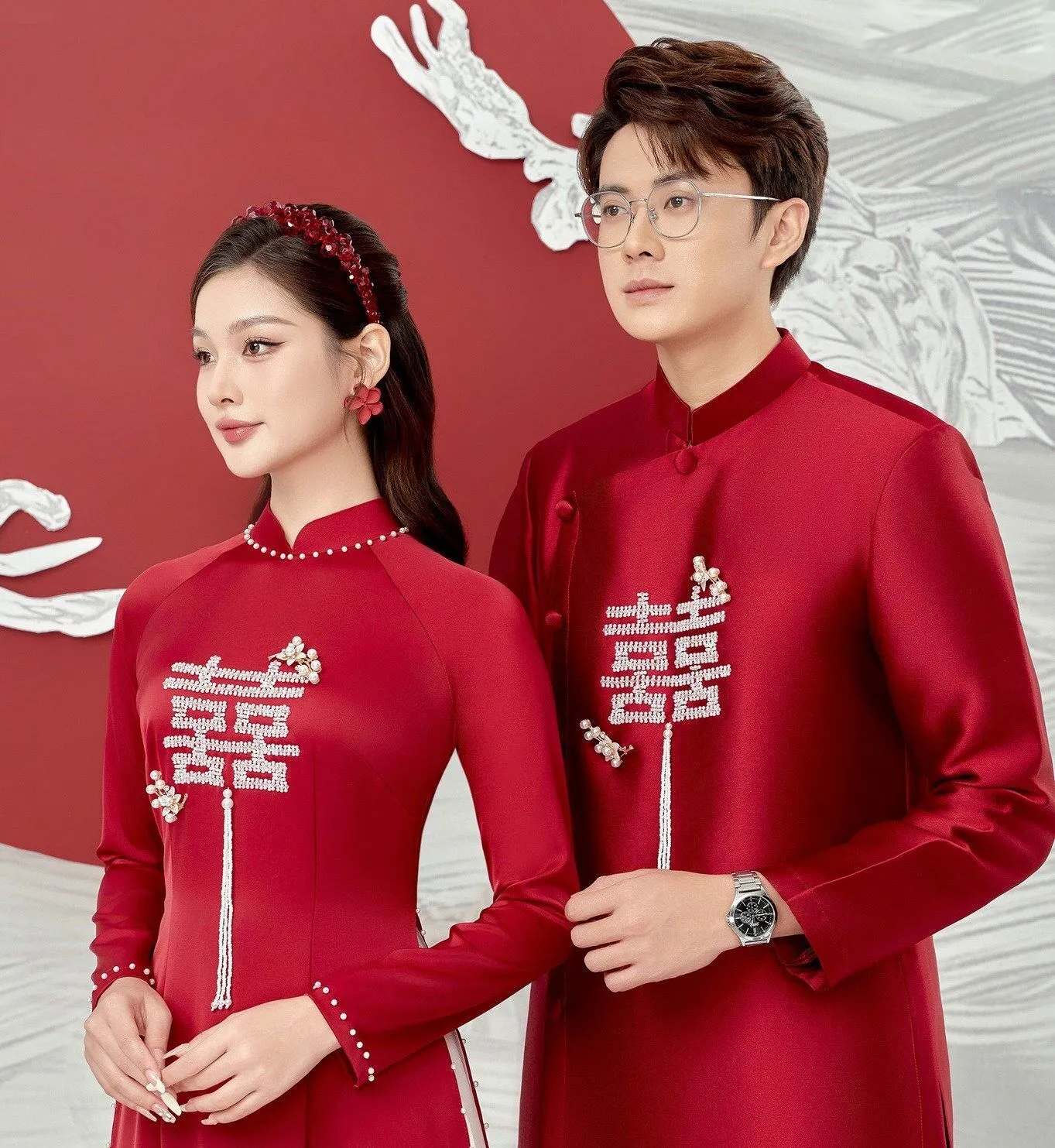 &aacute;o d&agrave;i cưới