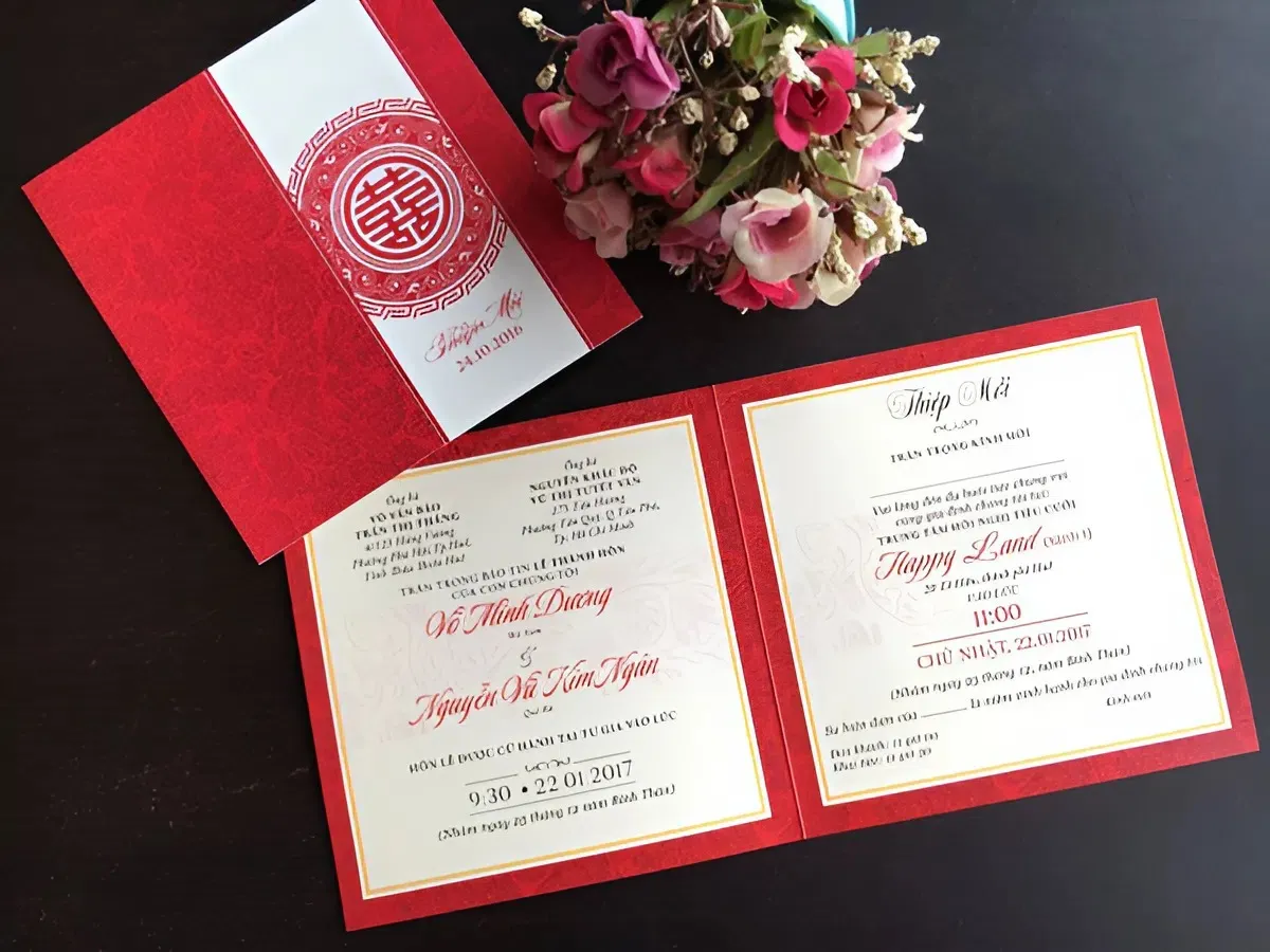 thiệp cưới