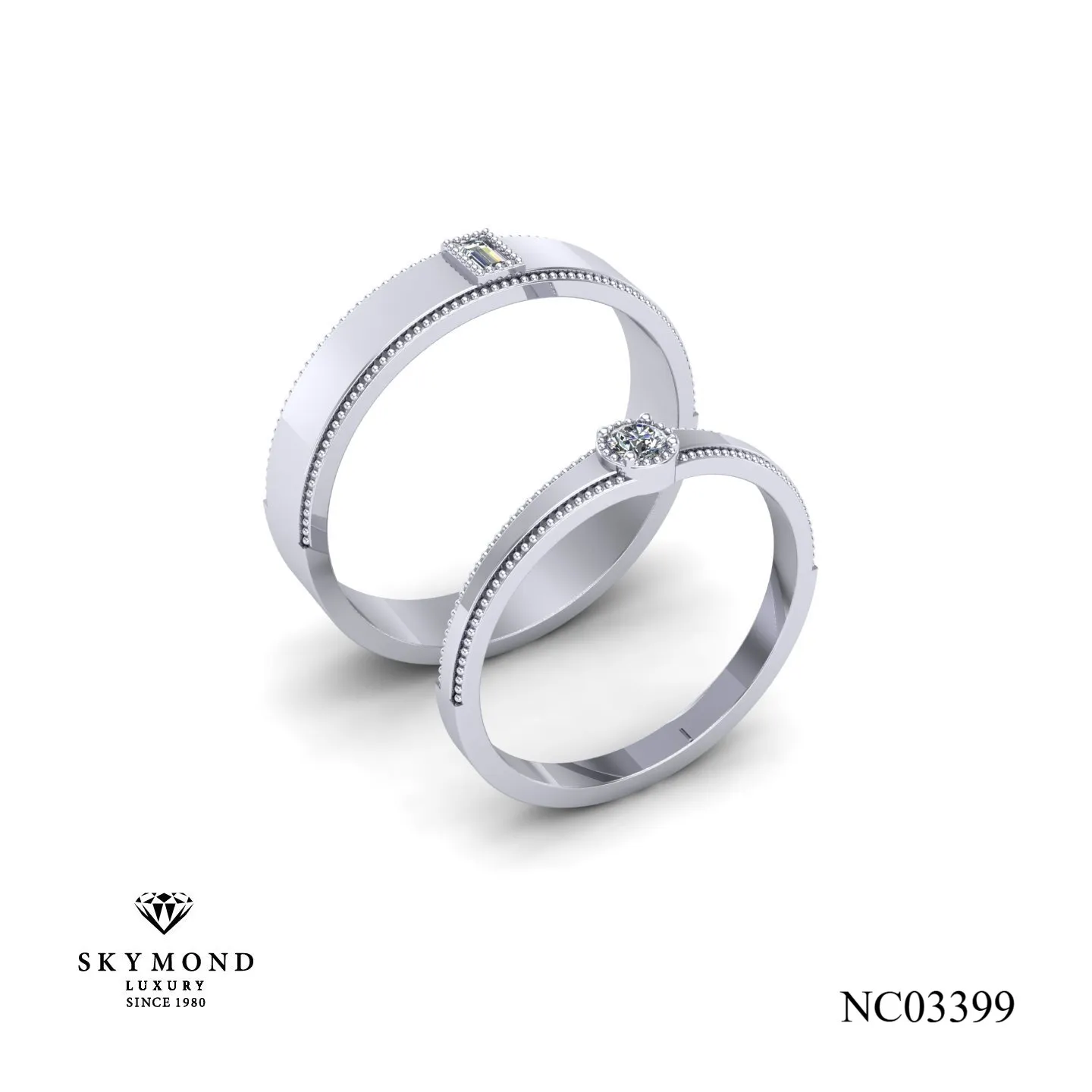 nhẫn cưới skymond