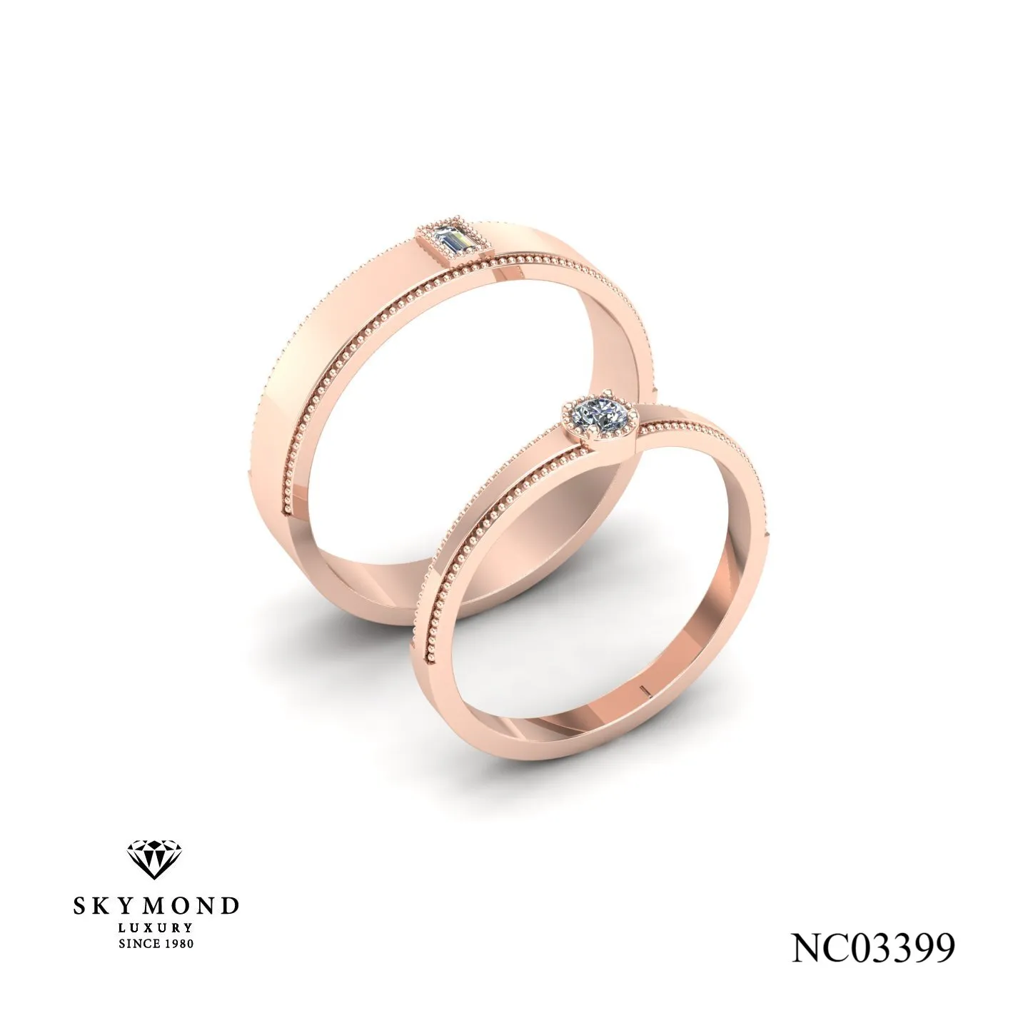 nhẫn cưới skymond