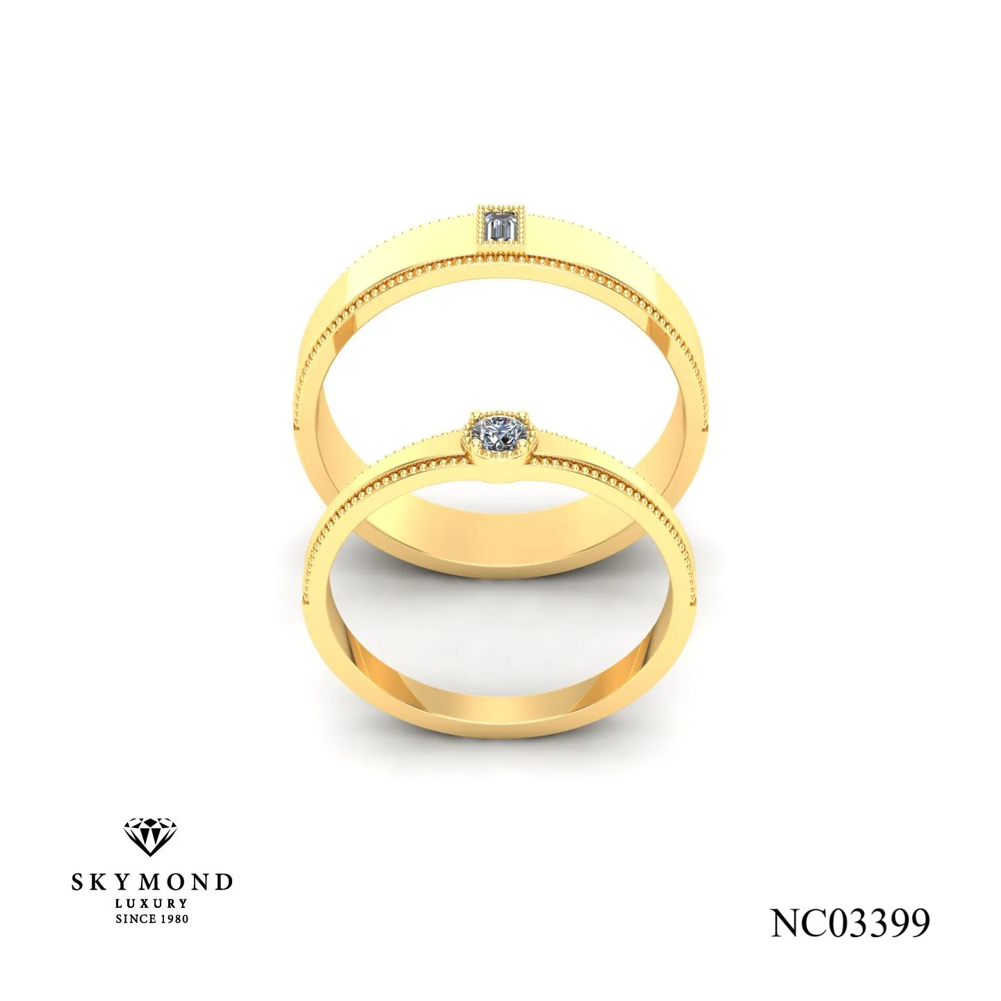 nhẫn cưới skymond