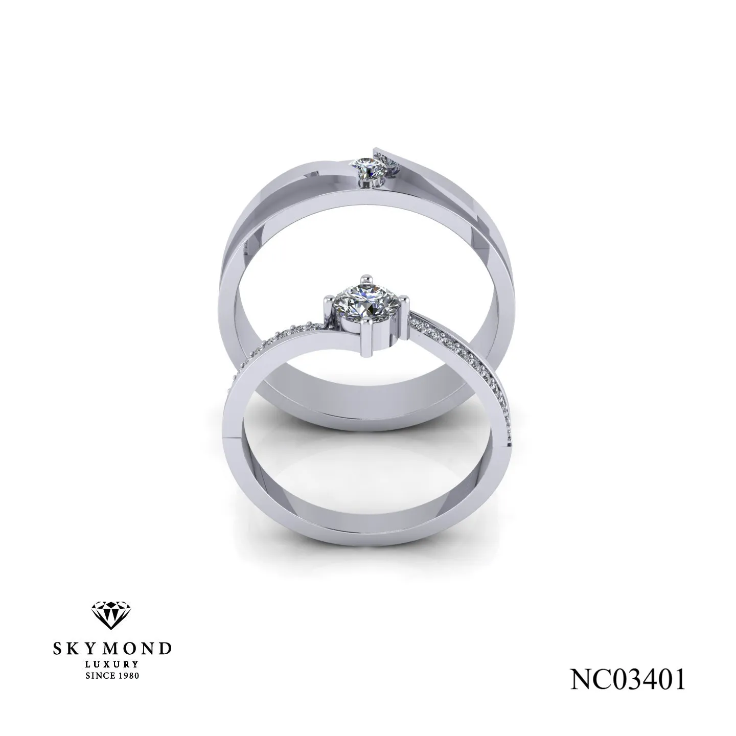 nhẫn cưới skymond