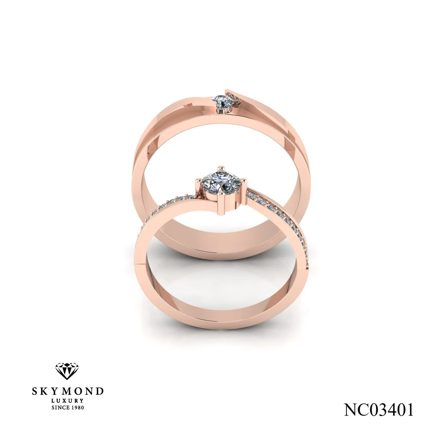 nhẫn cưới skymond