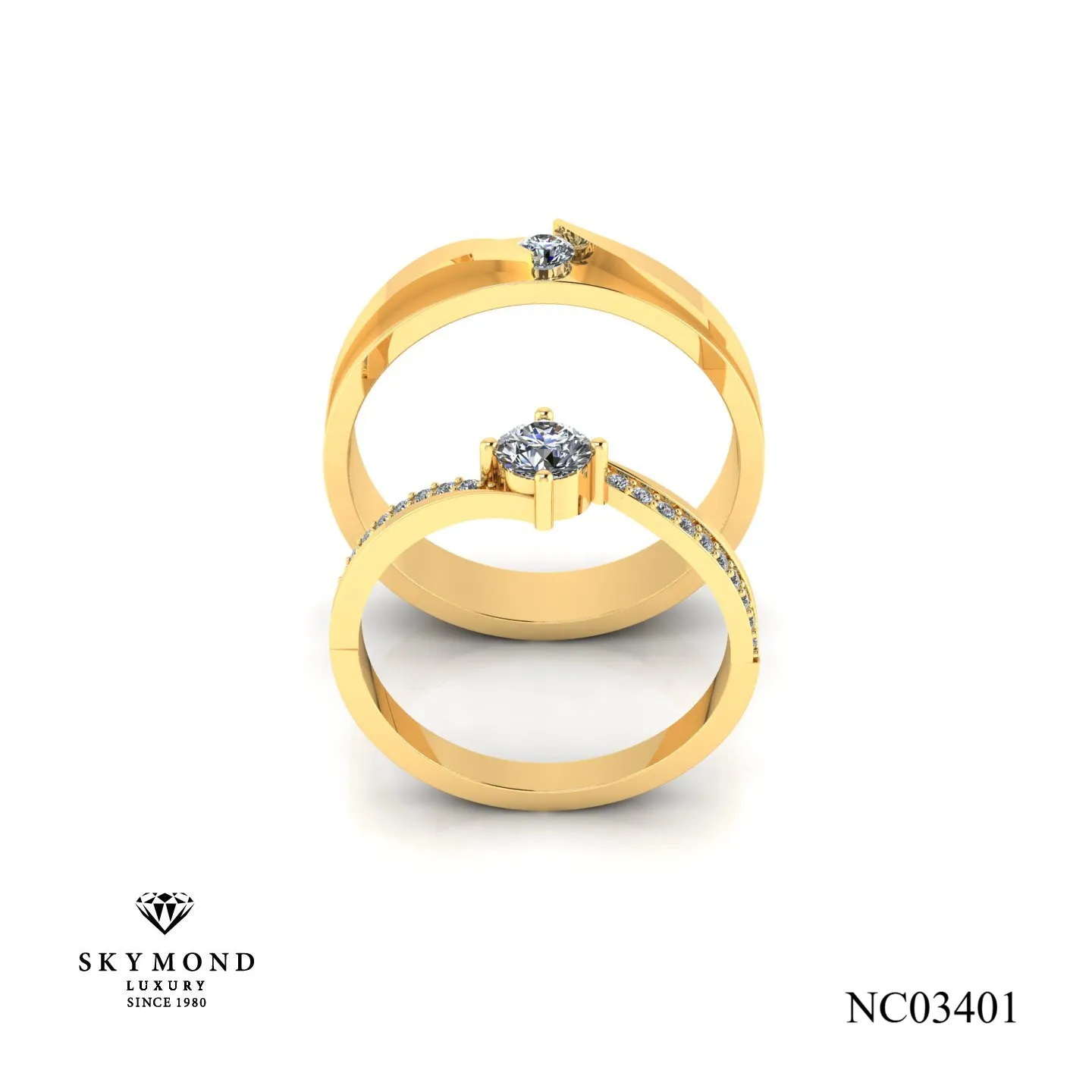 nhẫn cưới skymond