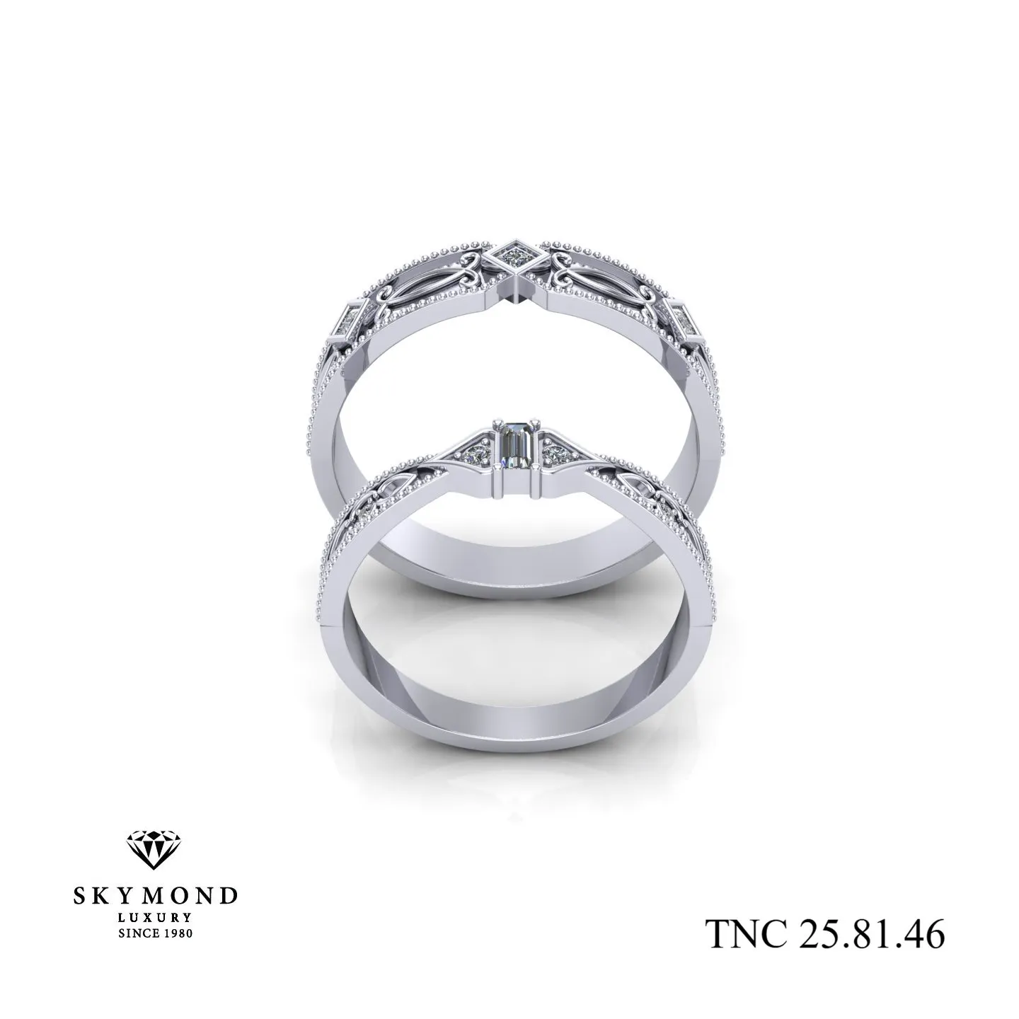 nhẫn cưới skymond