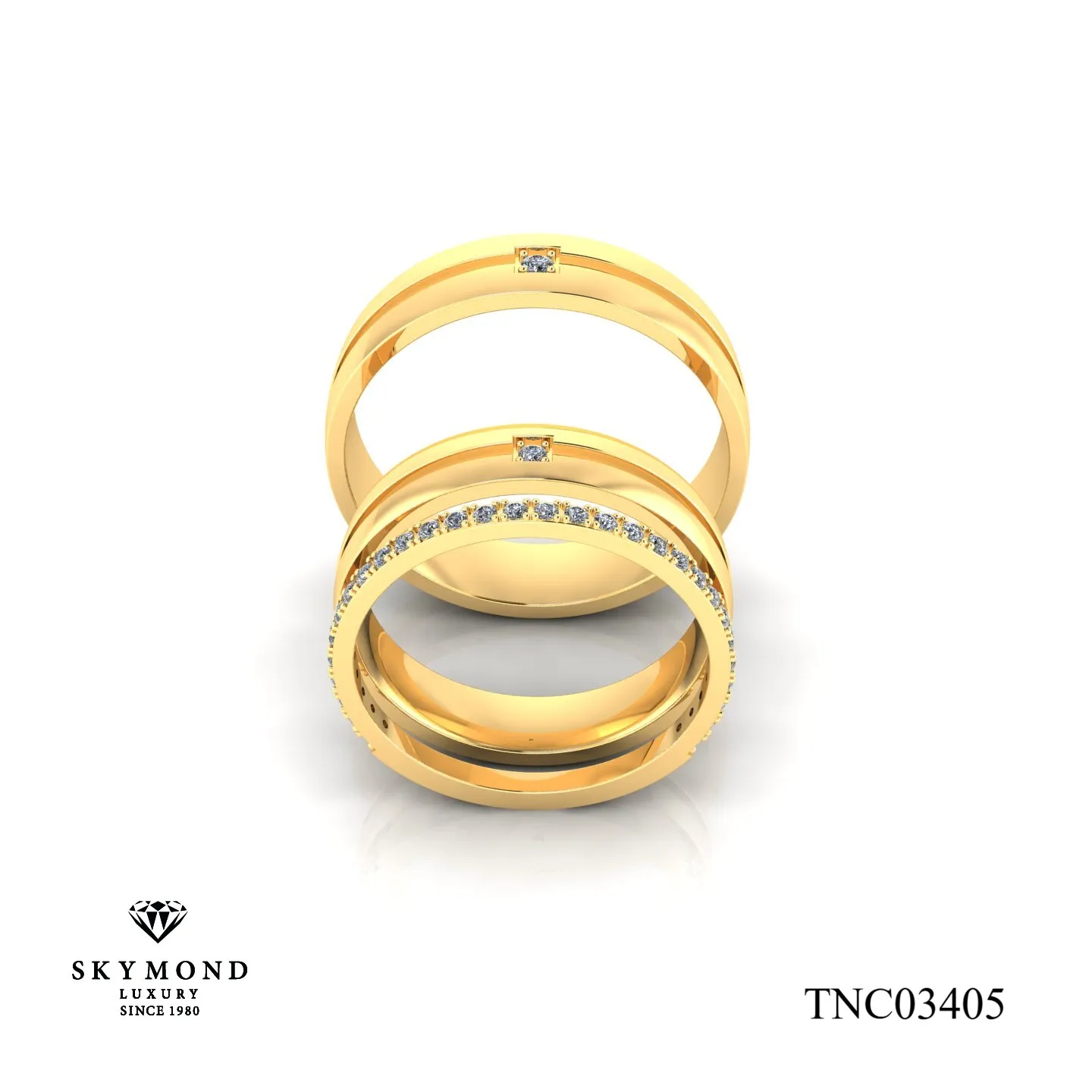 nhẫn cưới skymond