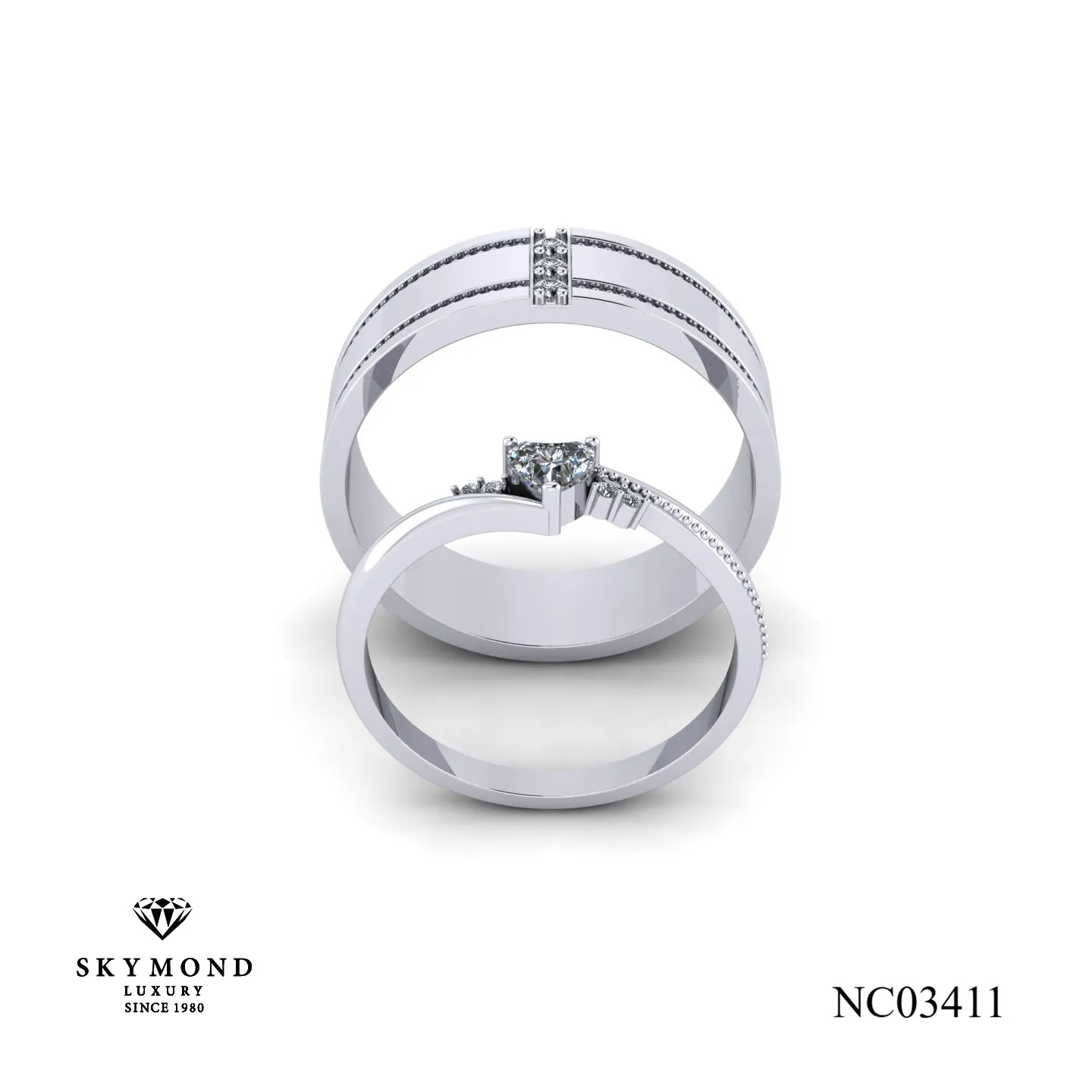 nhẫn cưới skymond