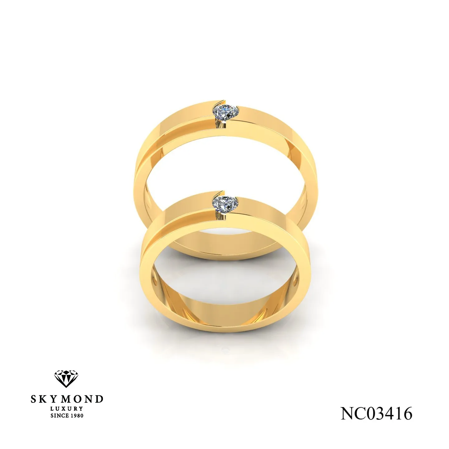 nhẫn cưới skymond