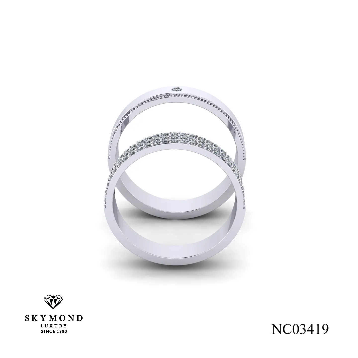 nhẫn cưới bạch kiim