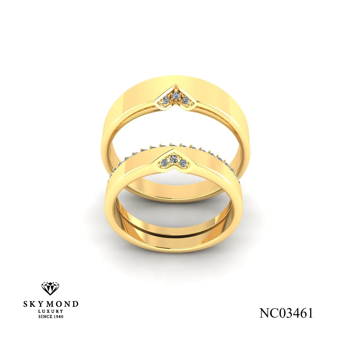 nhẫn cưới skymond
