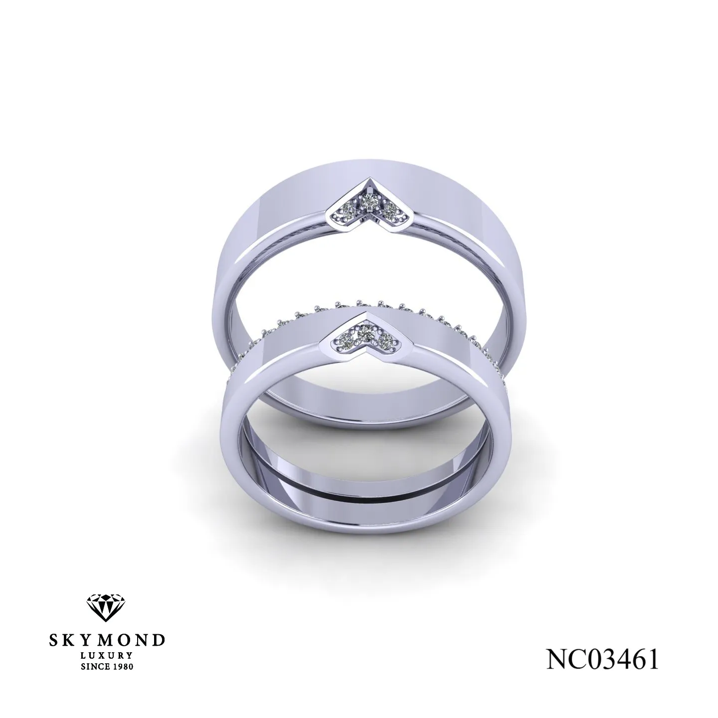 nhẫn cưới skymond