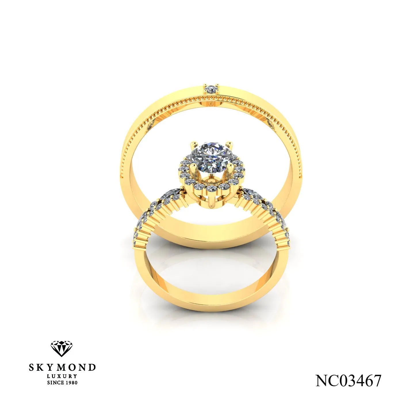 nhẫn cưới skymond