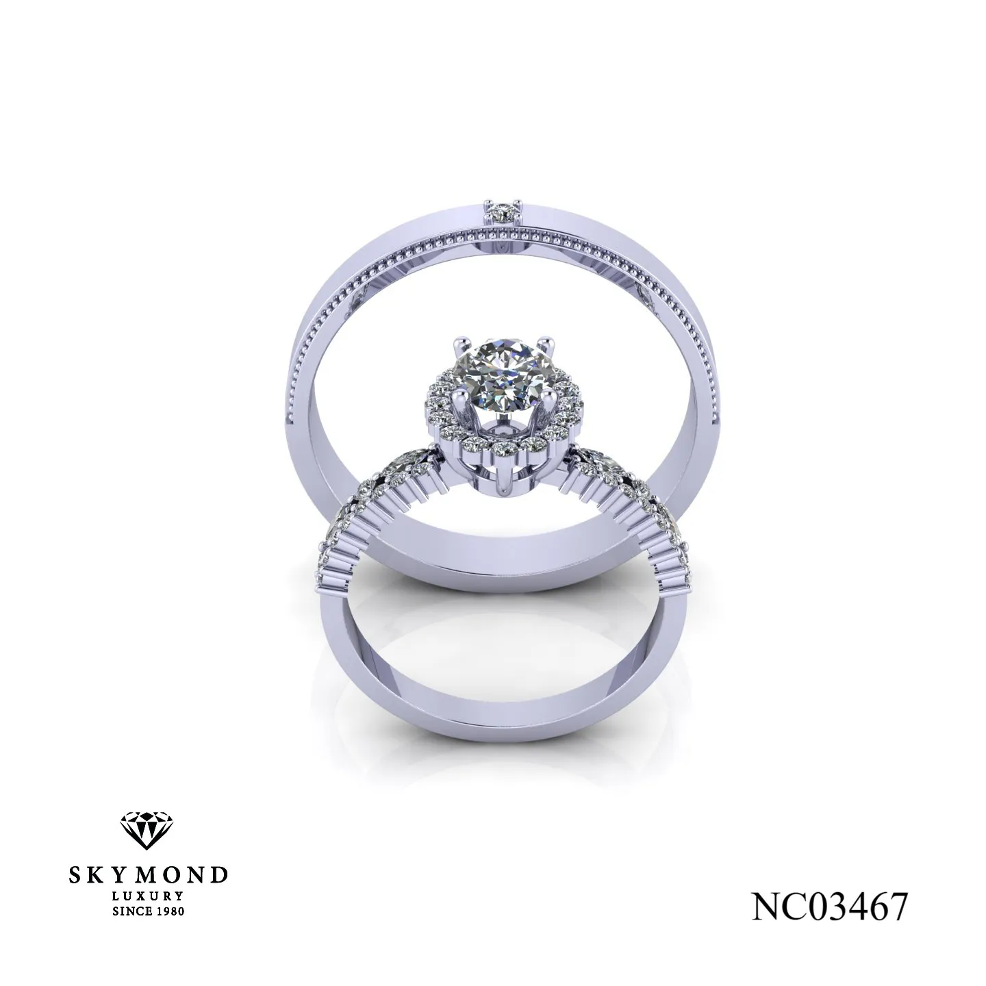 nhẫn cưới skymond