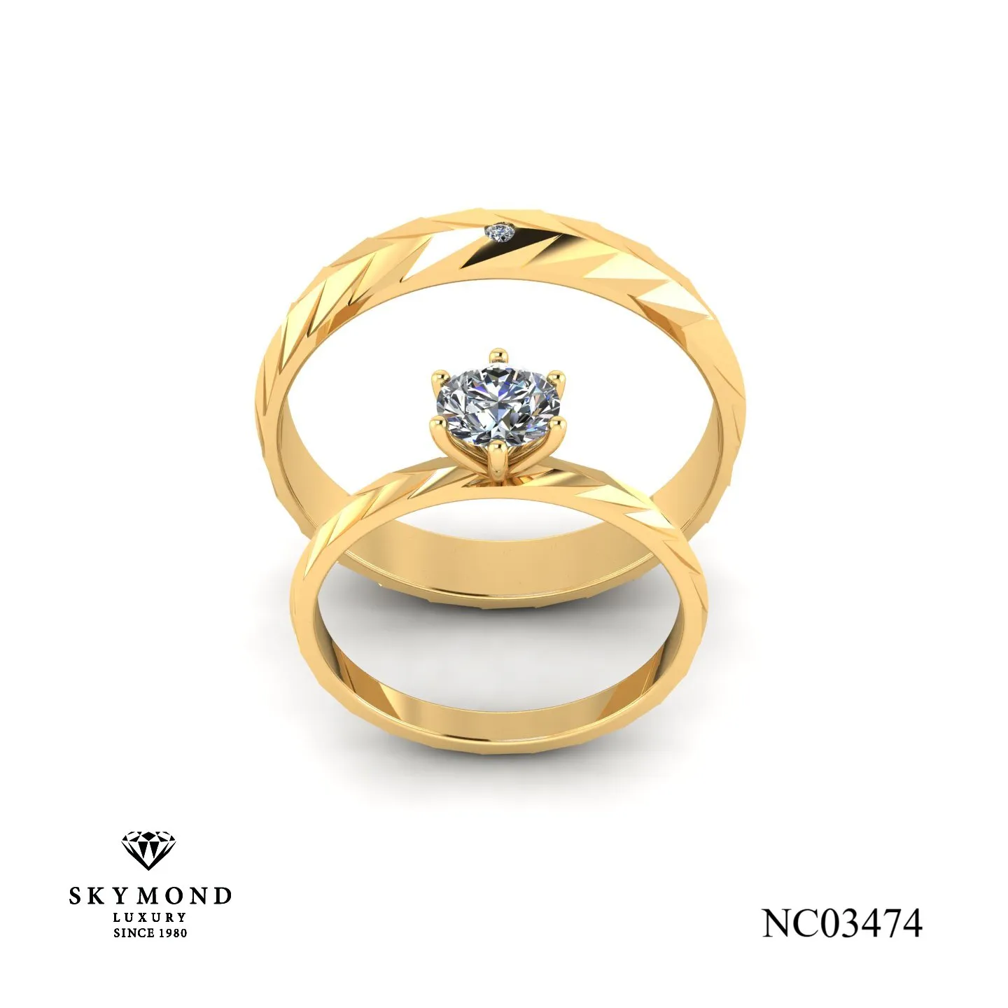 nhẫn cưới skymond