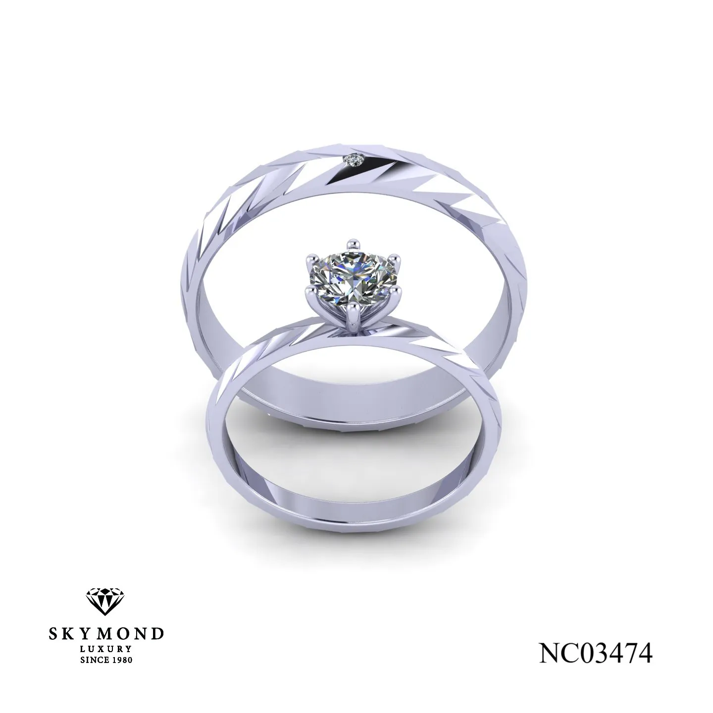 nhẫn cưới skymond