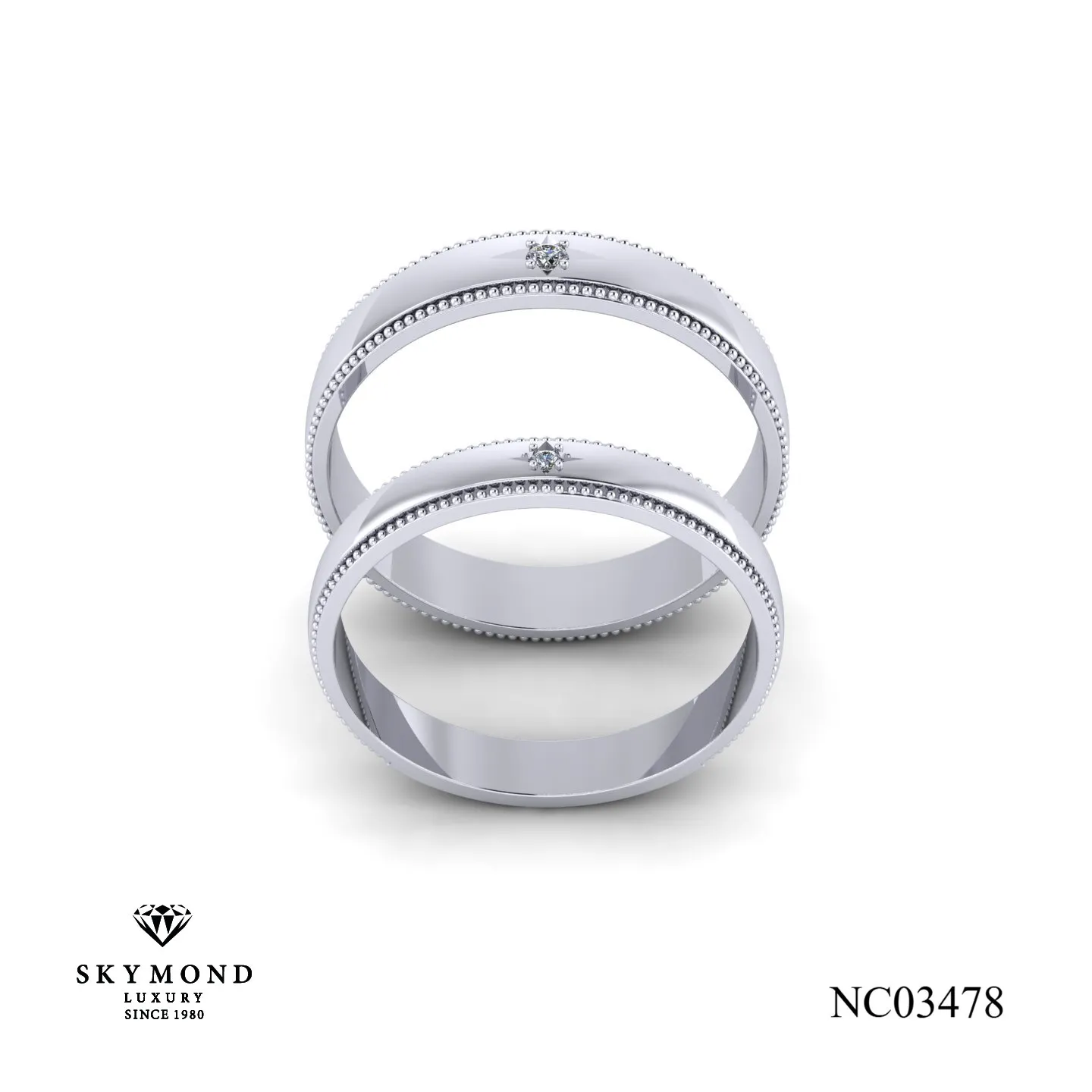 nhẫn cưới skymond