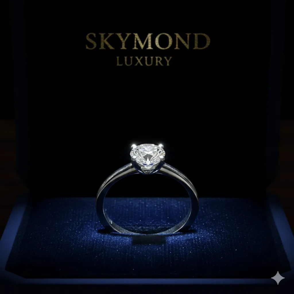 nhẫn cầu hôn solitaire