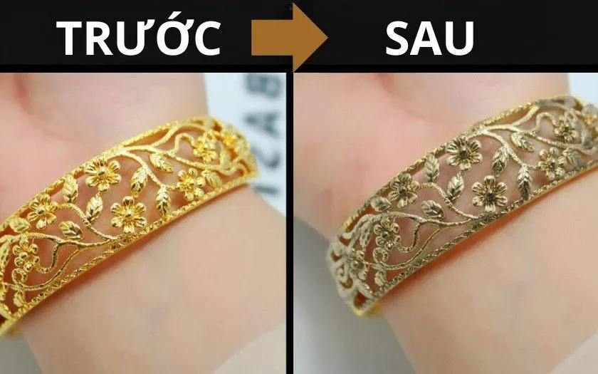 vàng 10k bị xỉn theo thời gian