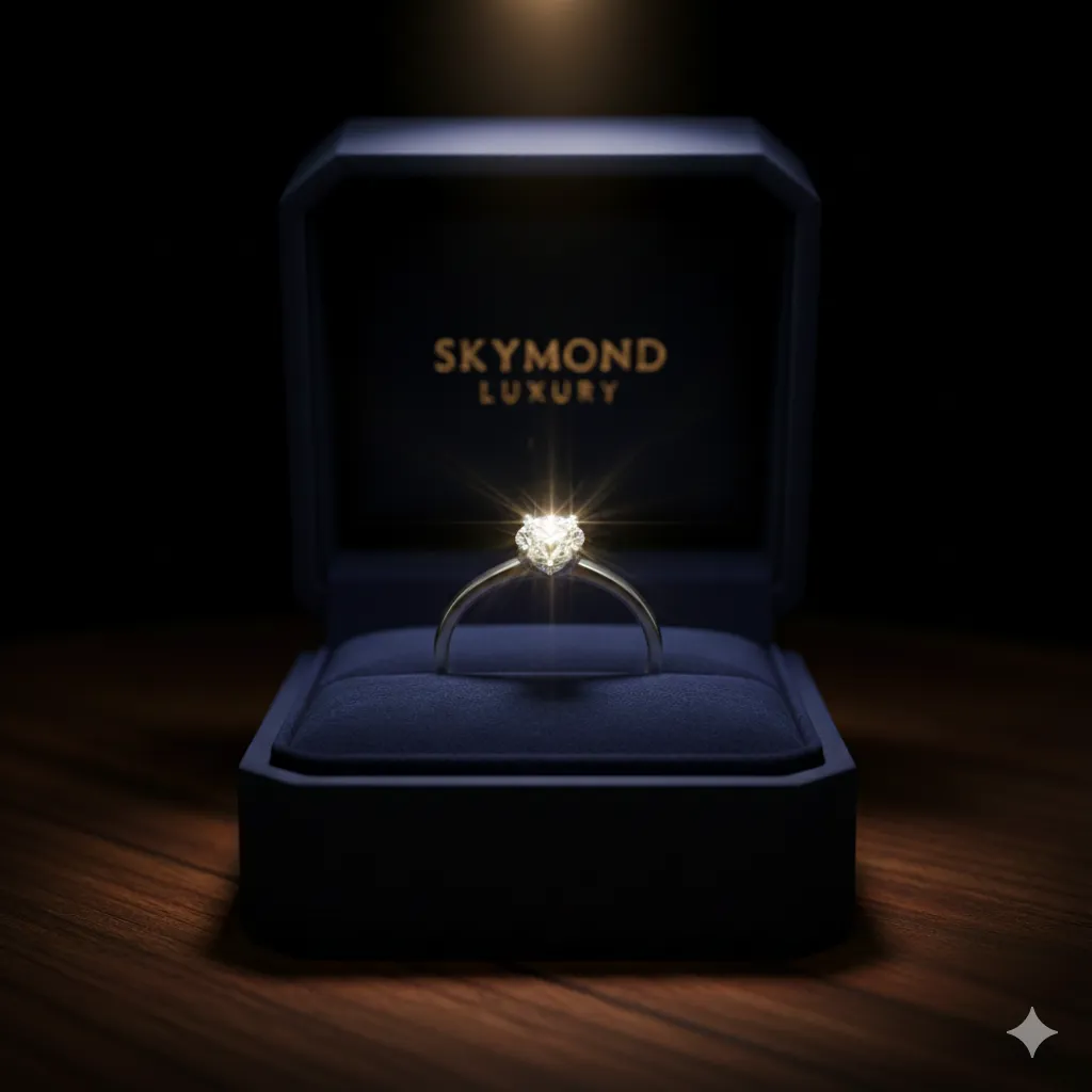 Mẫu Nhẫn Cầu Hôn Solitaire