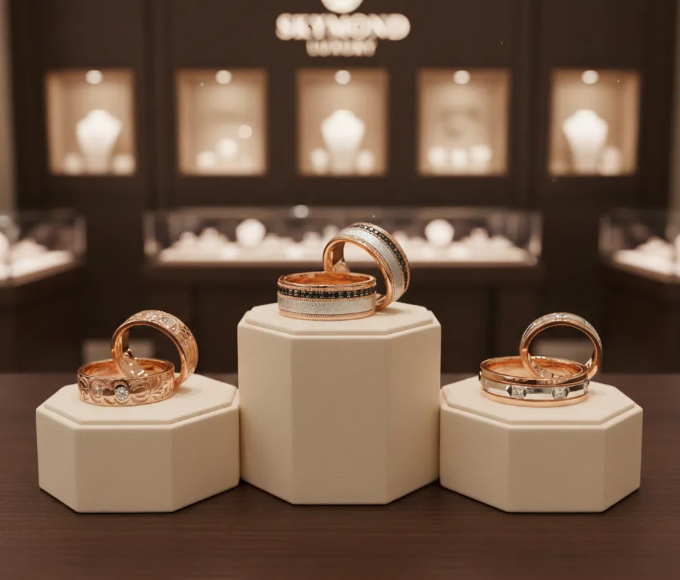 Thiết Kế Nhẫn Cưới Vàng Hồng Độc Bản: Chìa Khóa Của Lời Thề Nguyện Cá Nhân Hóa