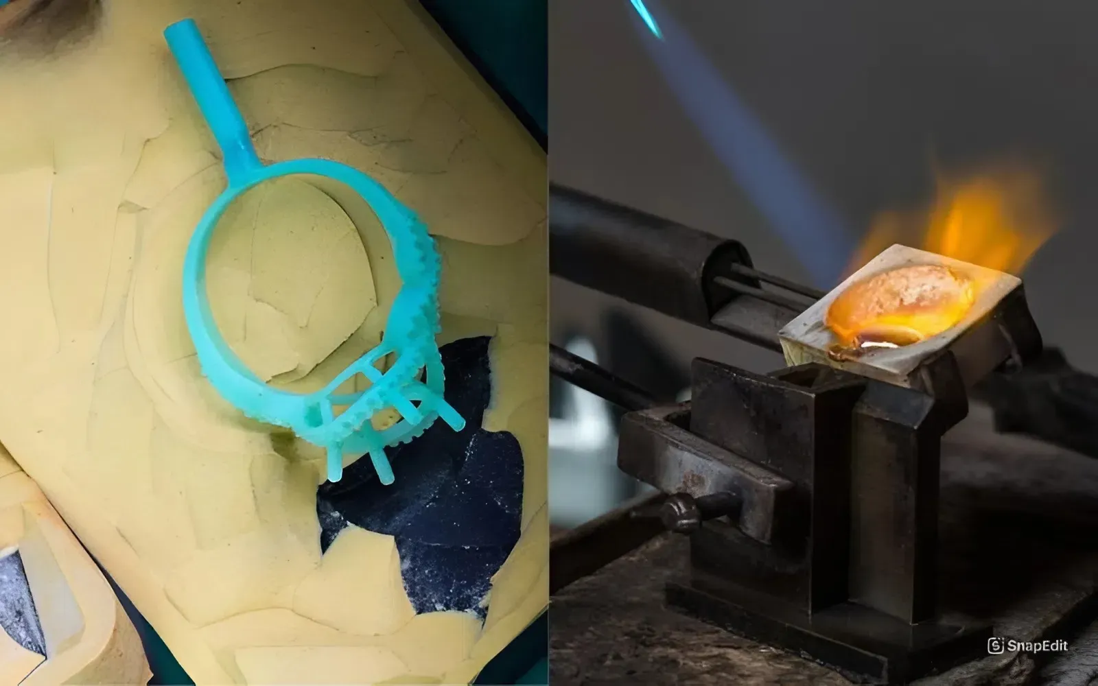 tạo sáp nhẫn cưới