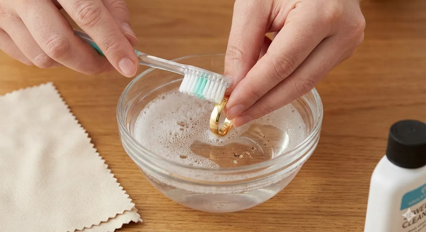 Vàng 10K Có Bị Xỉn Màu Không? Cách Vệ Sinh Nhẫn Cưới Ngay Tại Nhà