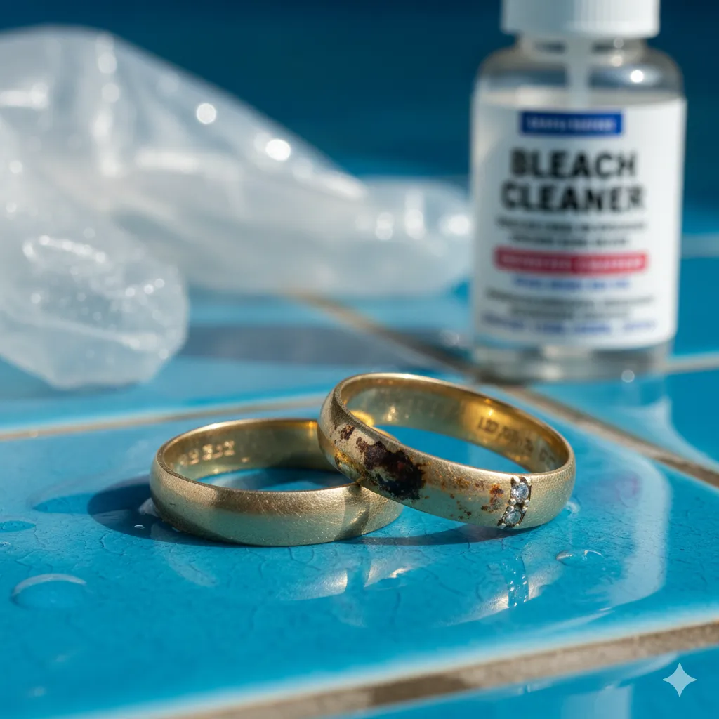 nhẫn cưới v&agrave;ng