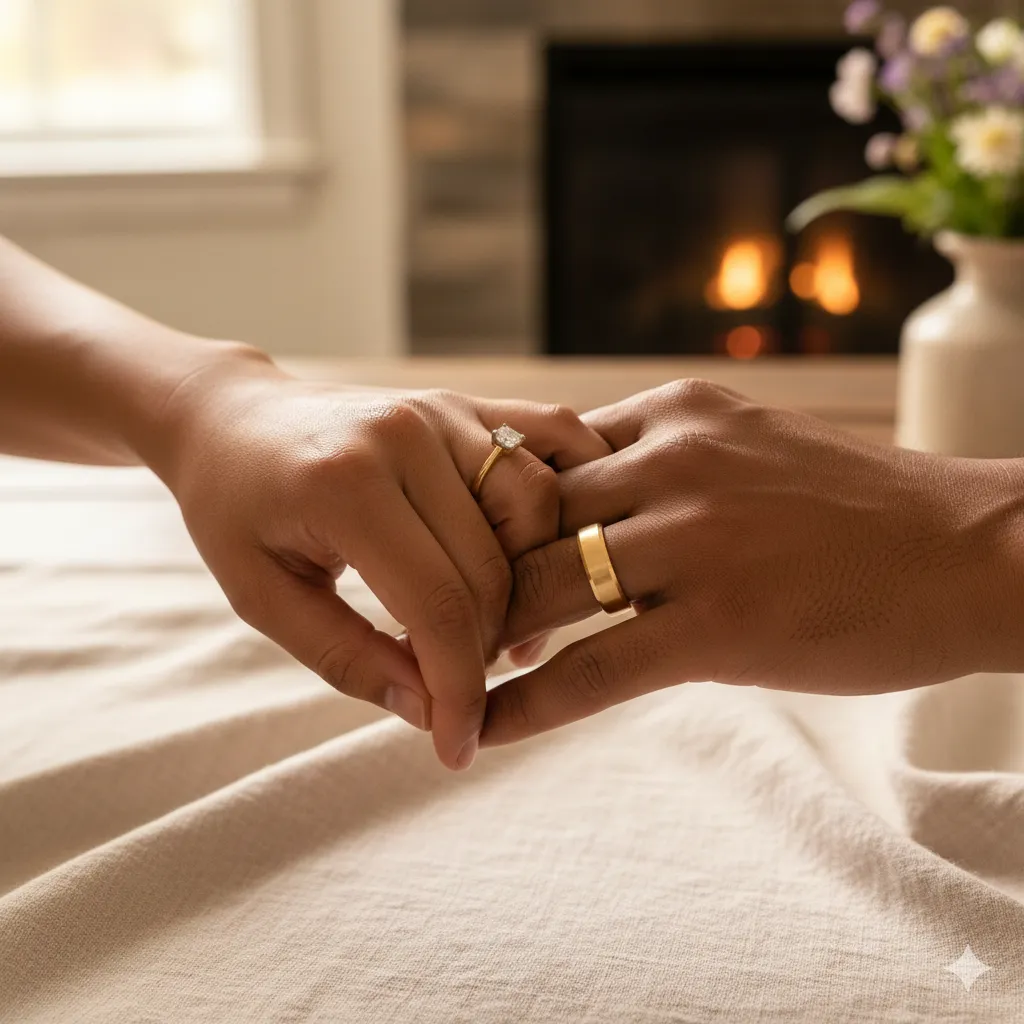 nhẫn cưới v&agrave;ng v&agrave;ng 