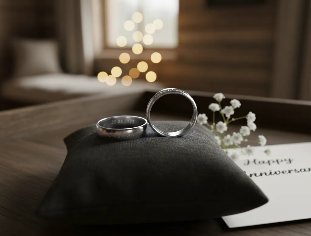 KHẮC KỶ NIỆM LÊN NHẪN VÀNG TRẮNG: CÁCH KHẮC TÊN NHẪN CƯỚI PHÙ HỢP VỚI CÂU CHUYỆN CỦA HAI BẠN