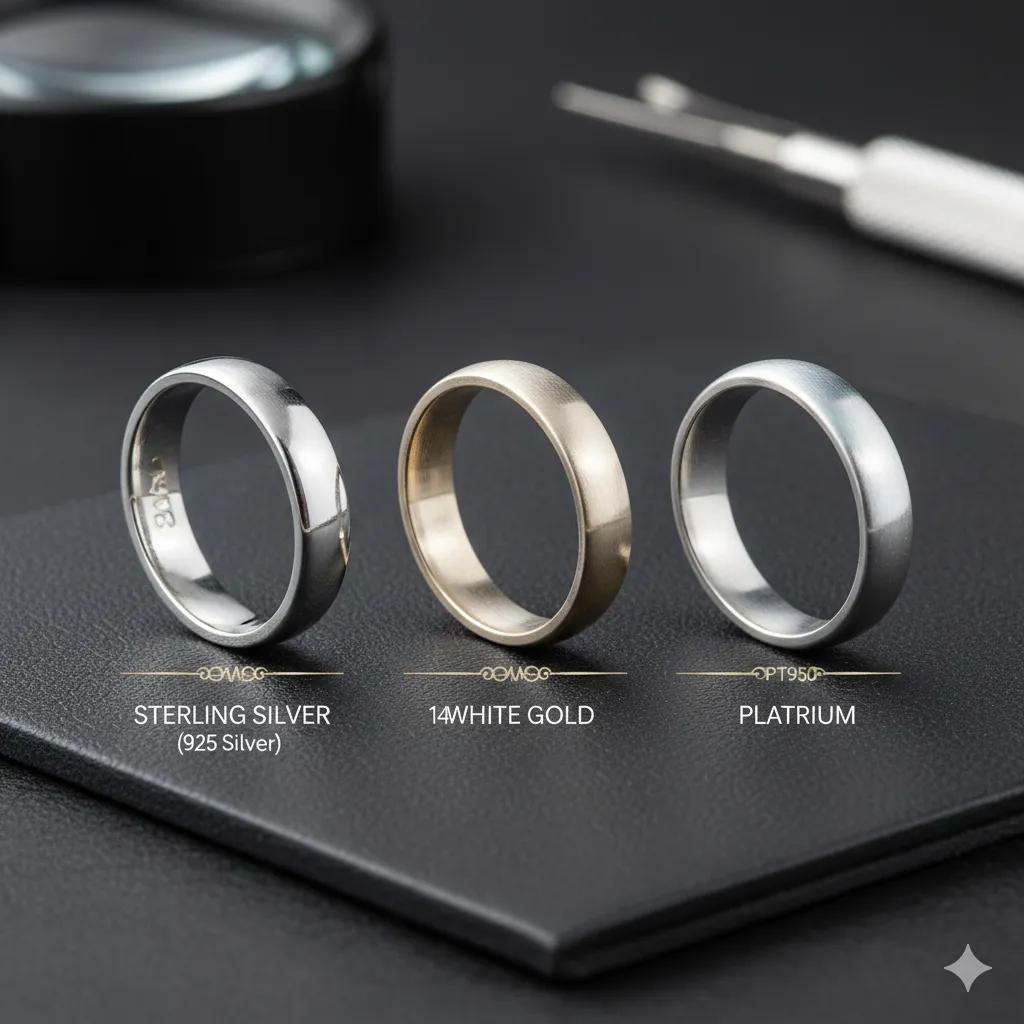 cấu tạo chất liệu v&agrave;ng trắng