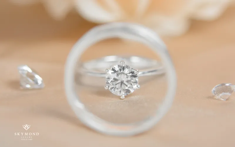 bảo quản nhẫn cưới v&agrave;ng trắng đẹp