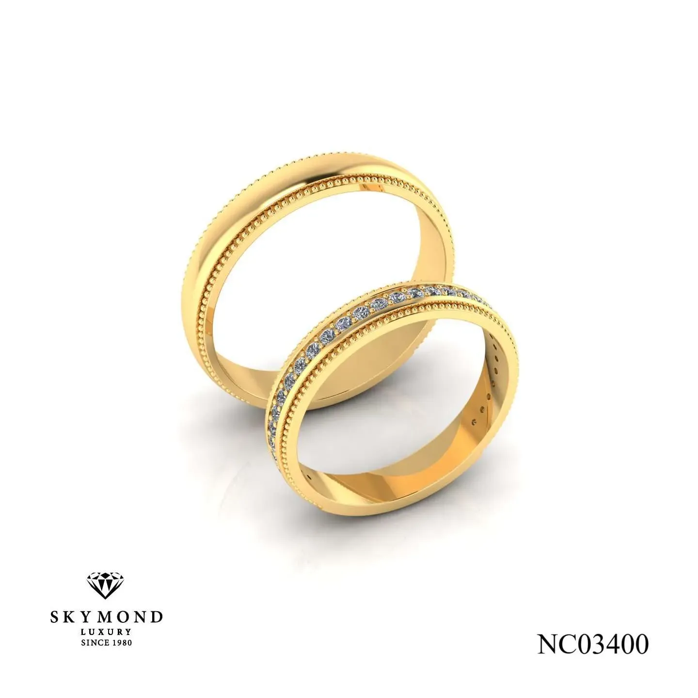 Nhẫn Cưới Vàng Vàng