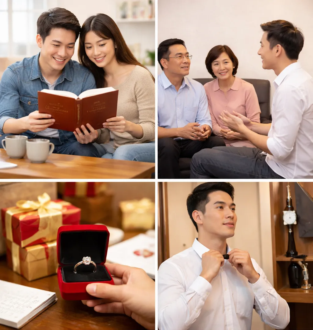 c&aacute;ch xin ph&eacute;p gia đ&igrave;nh người y&ecirc;u cho cưới