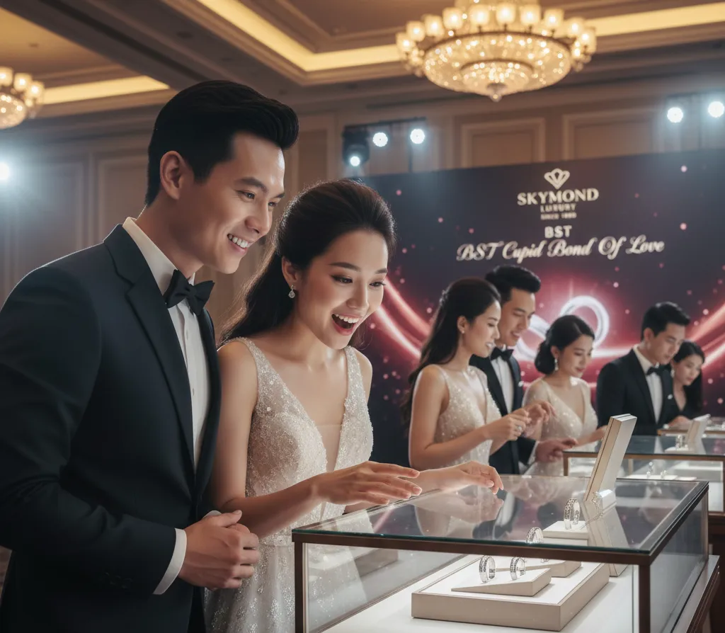 thương hiệu nhẫn cưới skymond luxury