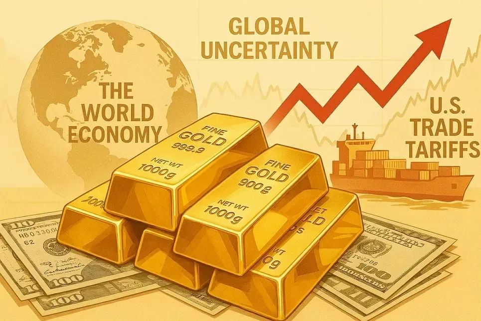 biểu đồ gi&aacute; v&agrave;ng tăng