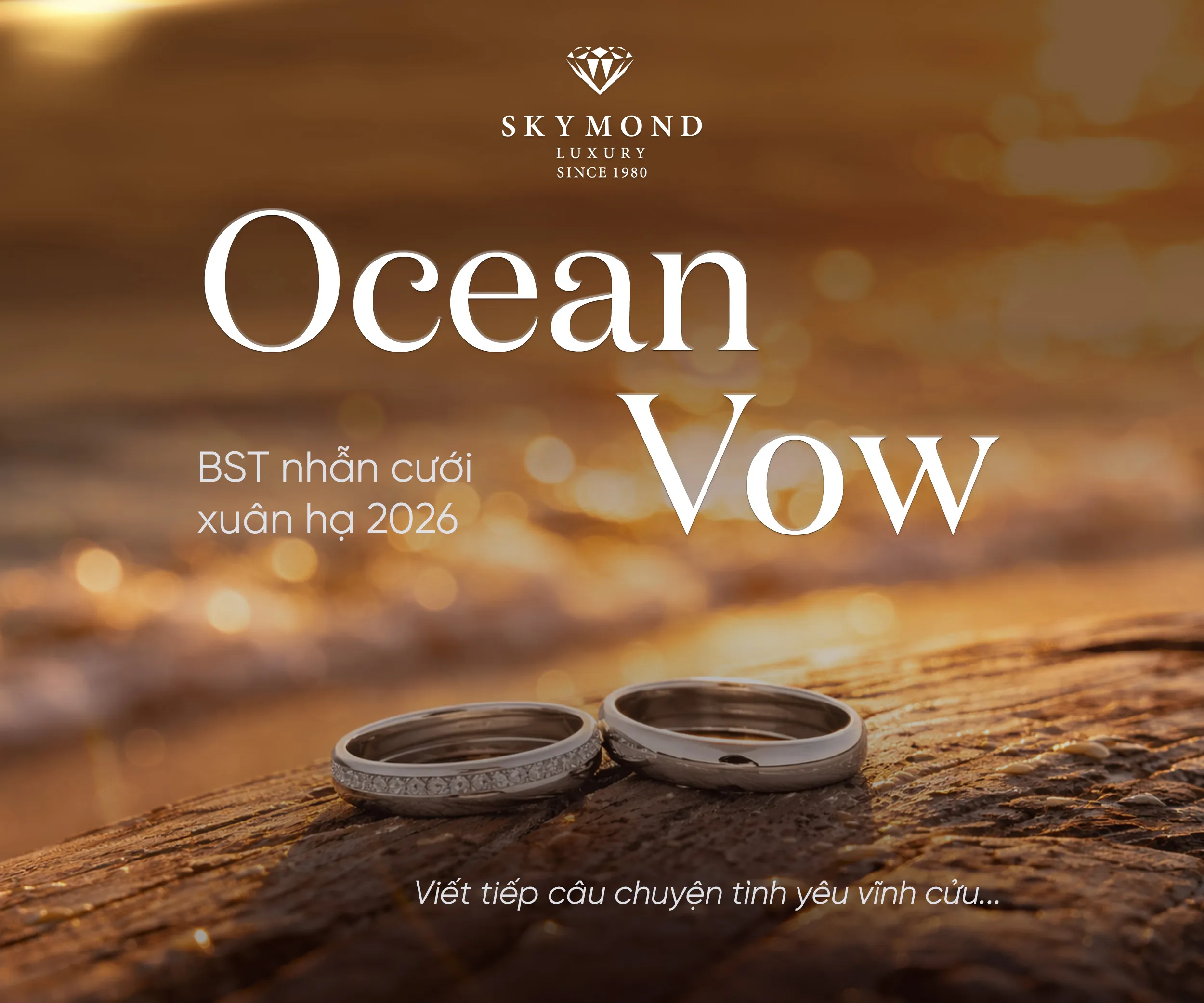 BST Nhẫn Cưới Ocean Vow