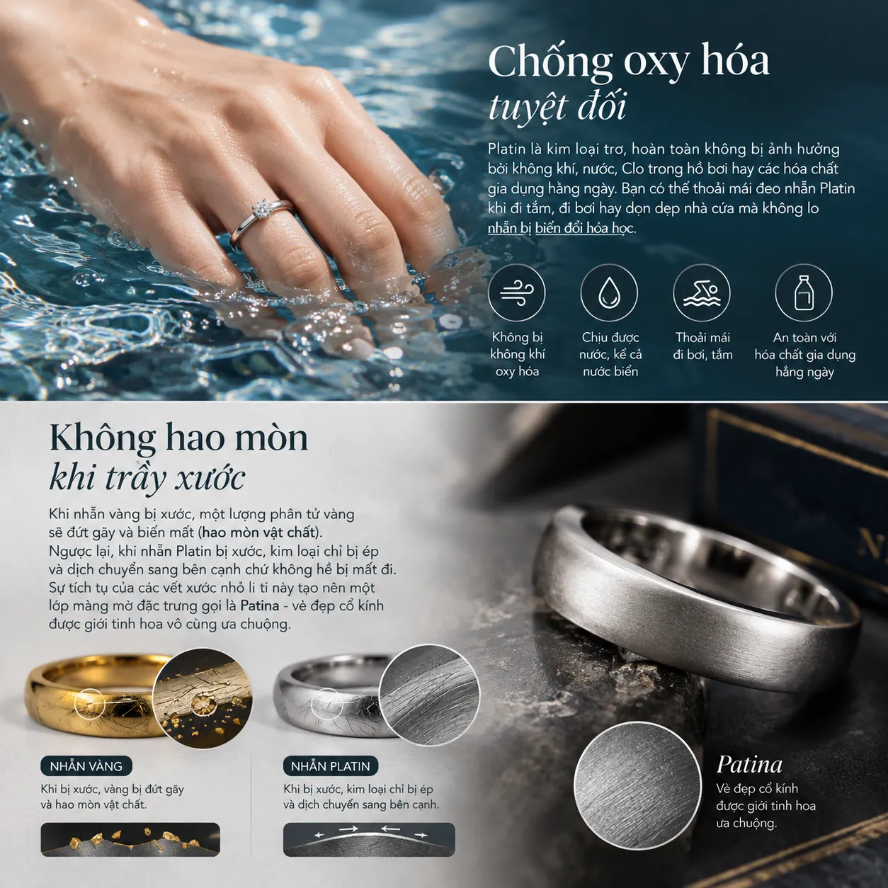 bạch kim chống oxy hóa
